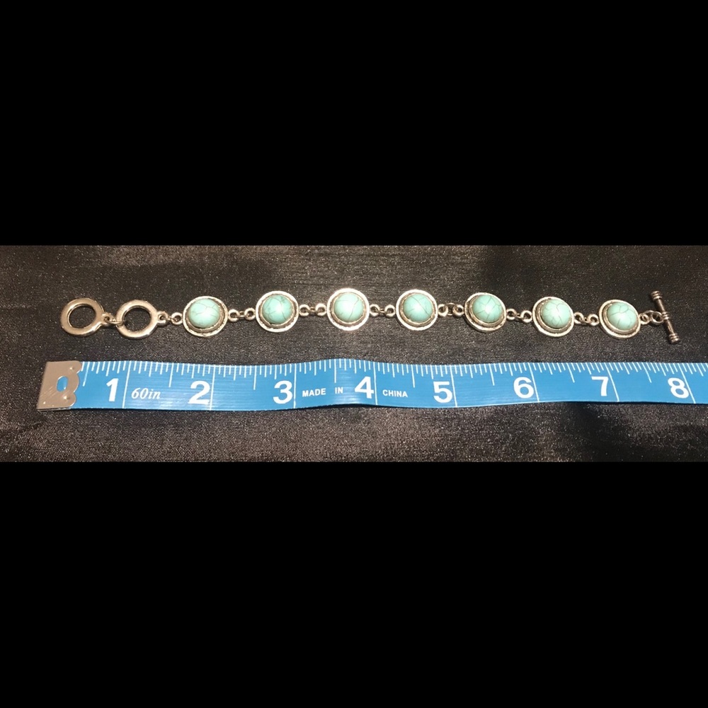 Turquoise fashion jewelry bracelet